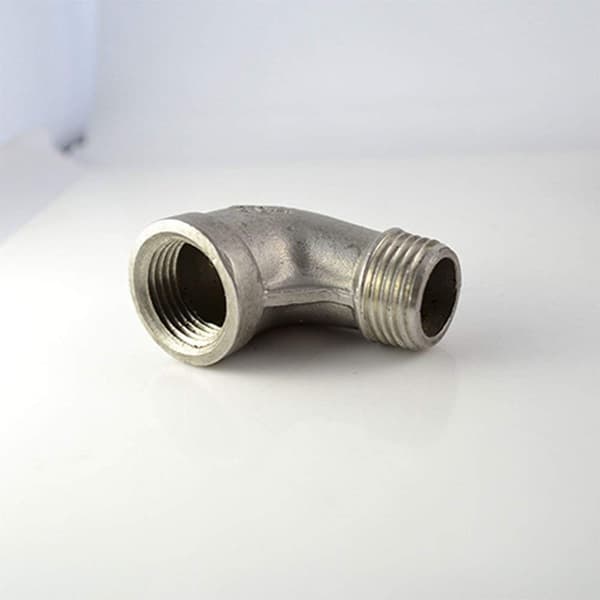 1/2\" Hun x 1/2\" Han gadealbue gevindrørfittings Rustfrit stål 304 BSPT