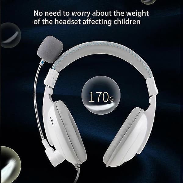 Danyin Elektronisk Musikk D3000 Headset Barn Studenter Engelsk Lytte Headset med Mikrofon