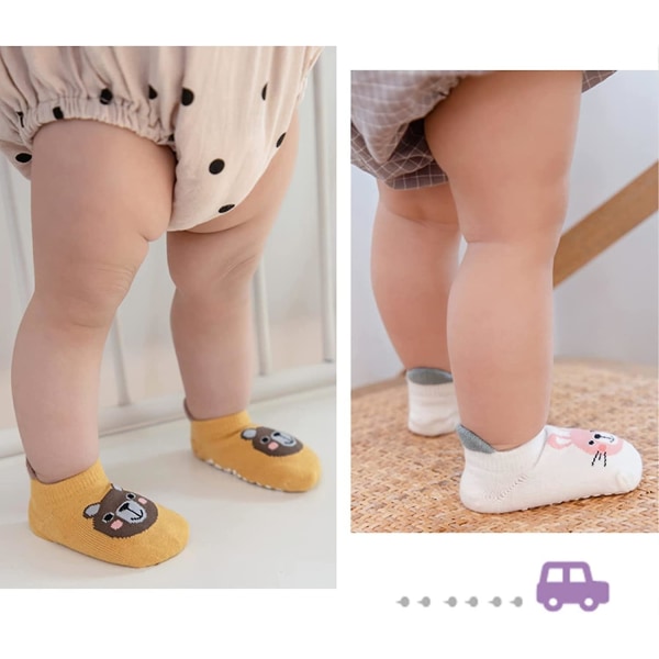 -Babysokker, Sklisikre sokker, Ankelsokker, Babysokker til jente, Babysokker, Sklisikre