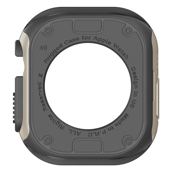 PC+TPU-fodral för Apple Watch Series 8 7 45mm/Series 6 5 4 SE (2022) SE 44mm Reptåligt Starlight