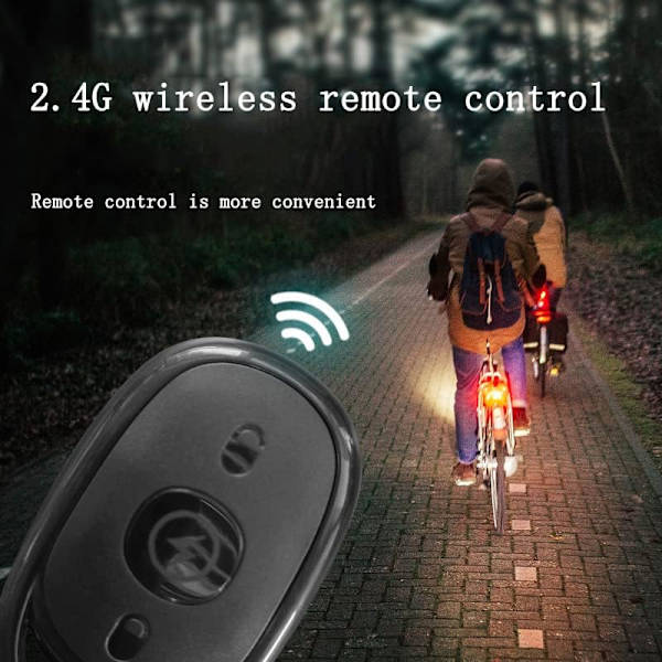 Fjärrkontroll, Vattentät/Strobbeljus/LED-blixt/LED-utomhusbil/LED för motorcykel/7-färgs flygplansstrobeljus och USB-laddning