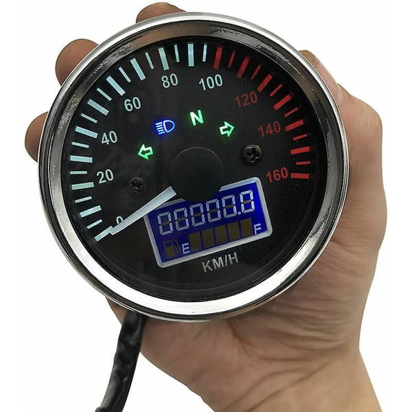 Motorcykel Modificeret Speedometer Led Lcd Speedometer Motorcykel