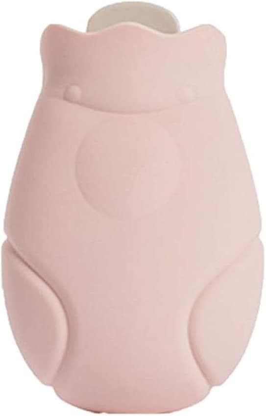 270 ml varmvattenflaska silikon rosa