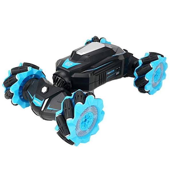 Spray Twist Stunt RC Bil 360-graders roterande 4WD Klättring Bil Dubbelt läge Transformera med ljus / musik