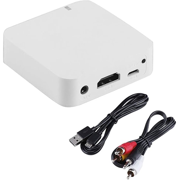 Mini Bil WiFi Display Trådløs Smart Display Boks AV+HDMI Skærmspejling Spejl Boks Airplay Erstatning
