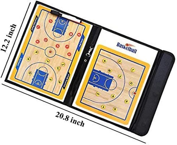 Basketball Coaching Board for Undervisning og Spillplan Demonstrasjon