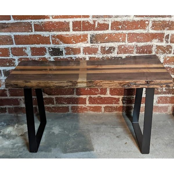 14 tuuman trapetsin muotoiset pöydänjalat mustat, tee-se-itse huonekalujen metallijalat sohvapöydälle, penkin jakkaran jalat kaapin päätypöydän jalat - 2 kpl:n setti Black 14 Inch