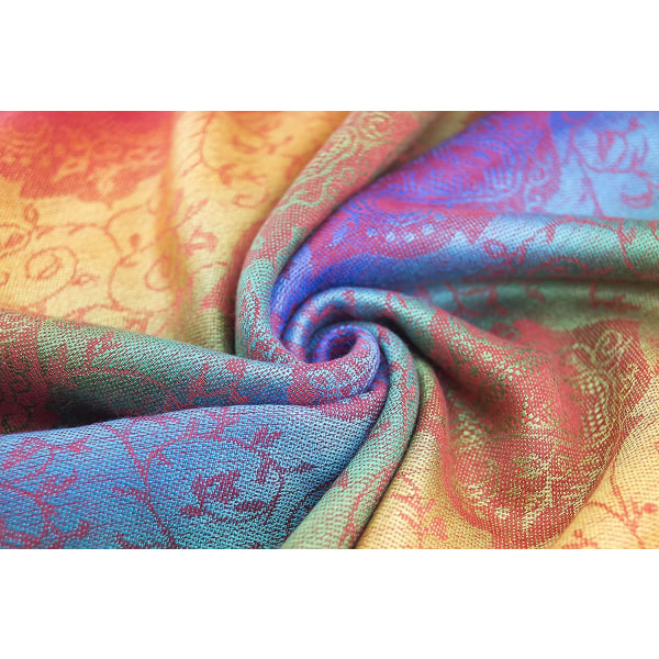 Olaof Skjerf for kvinner Multicolour Marocco Large Multicolor