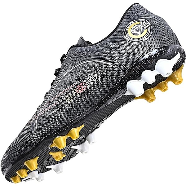 Fotballsko Herre Knotter Pigger Sko Ungdom Treningssko Profesjonelle Unisex Fotballsko black EU38