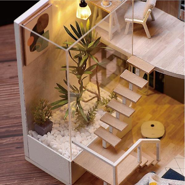 Diy Miniatyrdockhus Rumssats - Kit Diy Hantverk Hobbyer För Kvinnor/Män Gåvor För Tonåringar Vuxna Heminredning
