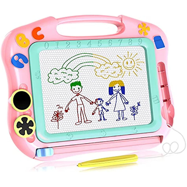 Doodle Jenteleker Alder 3 4 Magnetisk Tegnebrett For Jenter Bursdagsgave Til 3-4 År Gamle Jenter 3 4 År Gamle Småbarn Gaver Rosa