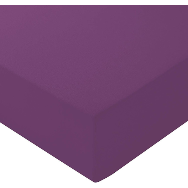 100% egyptiläistä puuvillaa 10\"/25cm syvät lakanat - Muotoonommeltu - Yhden hengen - Kahden hengen - King - Super King Purple Double