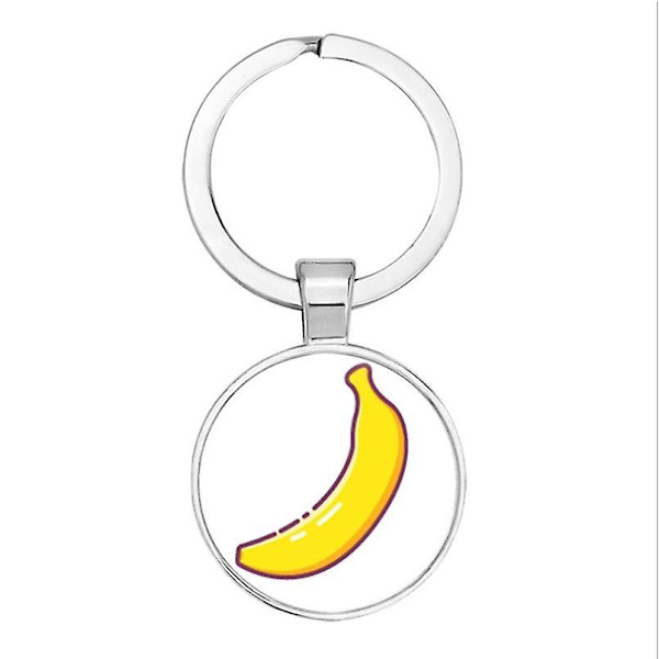 Kløver Tin Nøglering 9 Farver$nøglering Gave Til Mor Gaver Til Kone Gaver Nøglering Søde Familiesmykker Gaver Til Fødselsdagsgaver, piger$nøglering Nøgl Banana