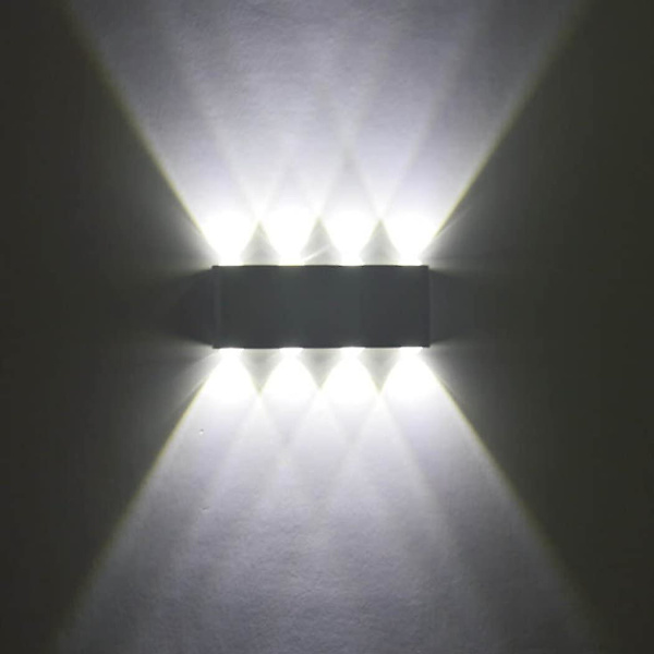 LED Væglampe, 8W Moderne Aluminium LED Indendørs Væglampe Væglamper, Væglampe Lys Til Køkken Trappe Soveværelse Gang Stue, Natlys