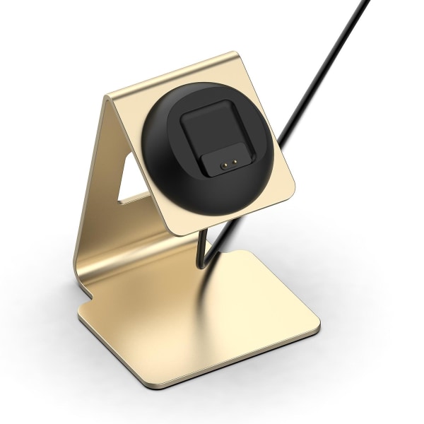 Til Xiaomi Smart Band 8 Ur Oplader Holder Metal Smartwatch Oplader Stand (uden Oplader) Gold