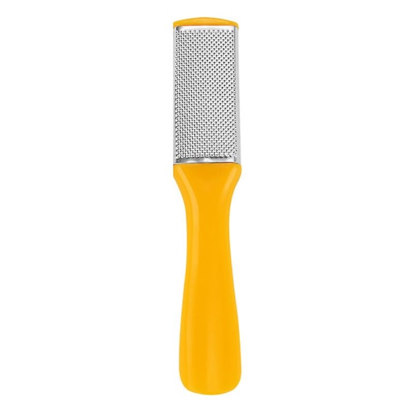 Callusfjerner i rustfrit stål, effektiv til tyk callus og revnede fødder, pedicure rasp egg yolk
