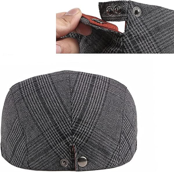 Herre Vinter Flat Caps Hatter Spiss Flat Cap Avisgutthatter Acsergery Gave