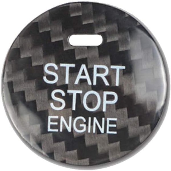 Kolfiber Motorstartknapp Skydd Trim För Mazda, Tändningsstart Dekal För Mazda 3 Axela För Mazda 6 Atenza CX-3 CX-4 CX-5 CX-8 MX-5