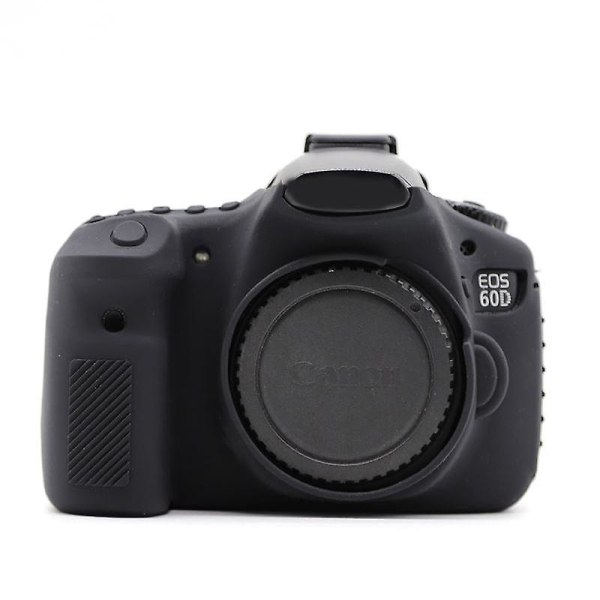 Case för Canon EOS 60D, dammsäker anti-dropp digitalkamera cover Black