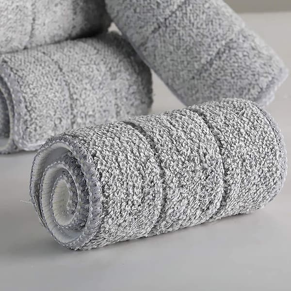 Superabsorberende moppehode refill, vaskbar rengjøringsmopp, rengjøringspute (10 stk)