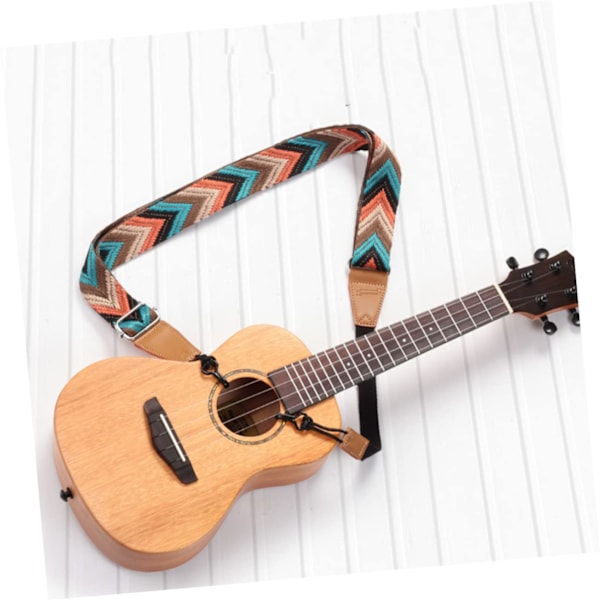 Ukuleleband för barn, gitarrband, ukuleleband, elgitarrtillbehör, praktiskt gitarrband, gitarrgåva, bälte, axeldyna, nylonbälte