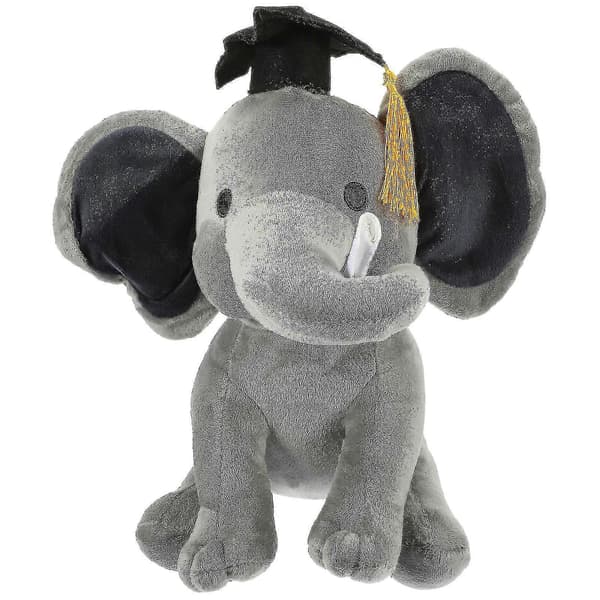 Examen Elefant Plyschdjur Elefantdocka Fylld Examenspresent Till Studenter