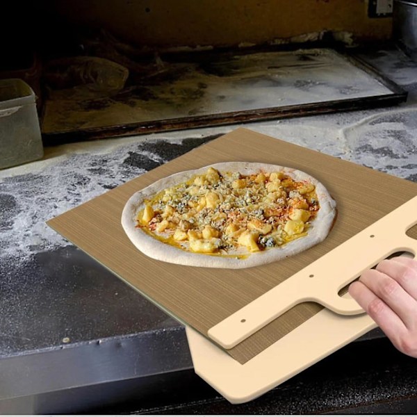 Pizza Smart Slider, Magisk Pizzaspade Slider, Pizzaspade Med Håndtak - Skyvbar Pizzaspade -GSL