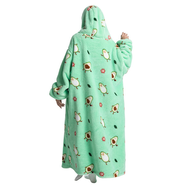 wearable sports hoodie oversized termisk jumper Lazy hoodie plus lang husbeklædning A008