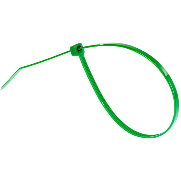 Små lilla kabelbinder, 100 mm x 2,5 mm, bulkpakke med 1000, 4\" Premium nylon Green 200mmx4.8mm