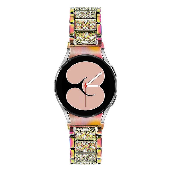 Urrem i rustfrit stål til Samsung Galaxy Watch4 Active 40mm/44mm/Watch4 Classic 42mm/46mm Multi color