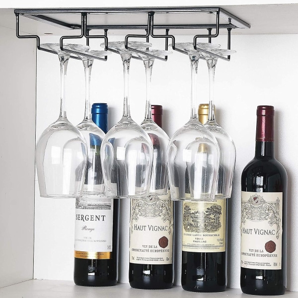 Vinglasshylle - Hengende Stettglassholder for Kjøkken og Bar
