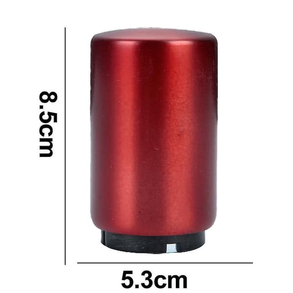 Øloplukker, Magnetisk Automatisk Rustfrit Stål Tryk Ned Oplukker, Øl Red