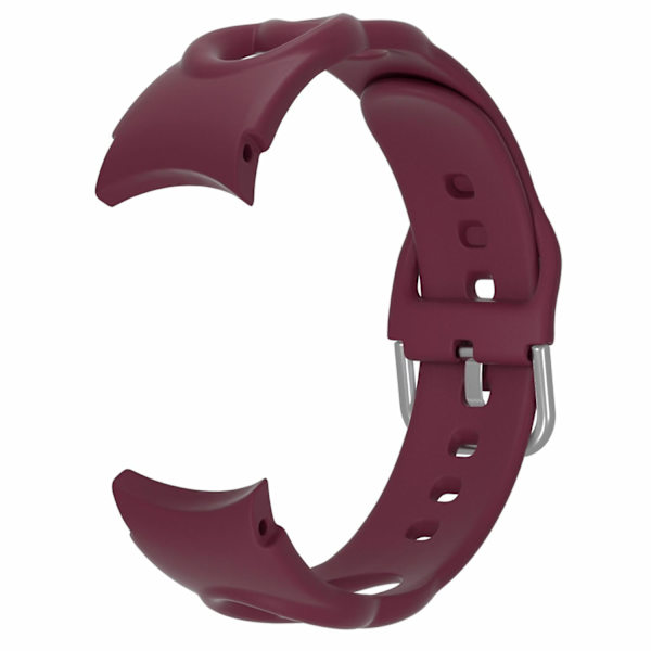 20 mm Quick Release silikonrem til Samsung Galaxy Watch 4/5/6 40/44 mm / Watch6 Classic 43/47 mm Wine Red