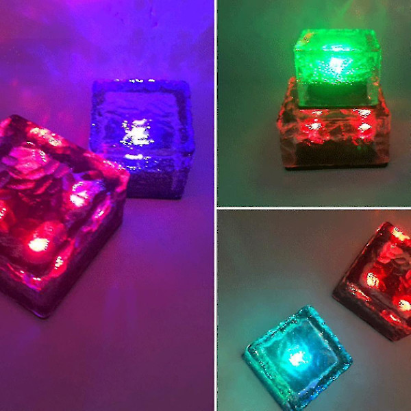 Solcellelamper - Solcelle Isbitlamper Landskap Sti Vanntett Lampe For Utendørs Hage Gård Xixi green