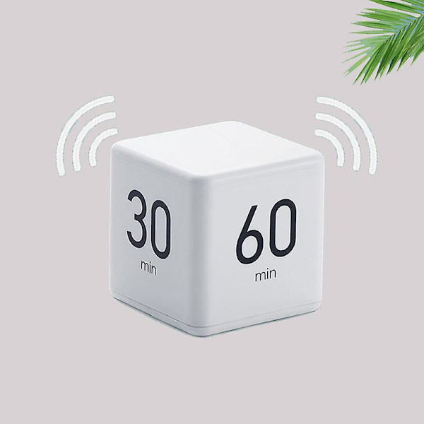 Cube Timer, Tidsstyring, Køkkenur, Børneur, Træningsur, Timer til Studier,