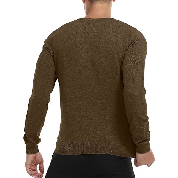 Herre Jumper Crew Neck Vintage Slim Sweatshirt Til Ascergery Mænd Klassisk Pullover Sweater