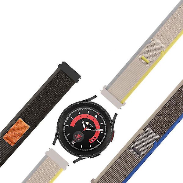 Til Garmin Venu 2 Plus / Venu Sq 20mm Udskiftnings Trail Loop Nylon Bånd Sport Justerbar Urrem Blue