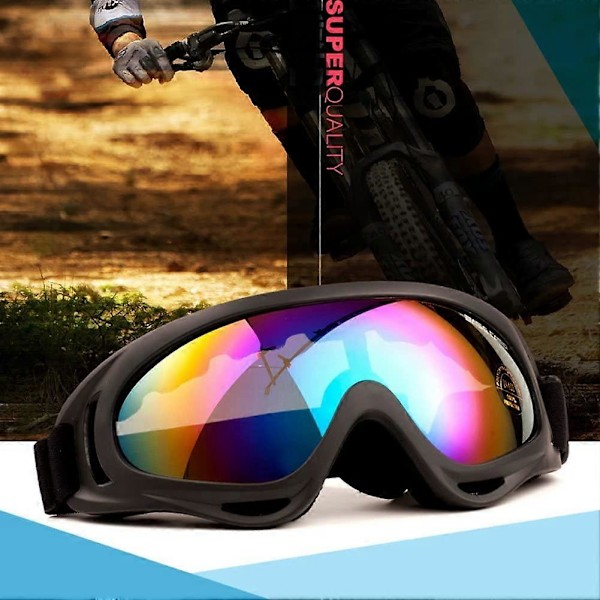Skibriller, 2 stk (Farge, Transparent)
