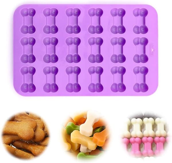 Fødevaregodkendt silikoneform, non-stick isterningeform, gelé, kiks, chokolade, slik, cupcake bageform, muffinplade