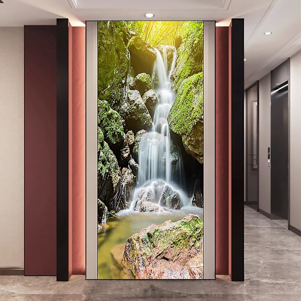 (38,5*200cm*2stk) 3D Effekt Plakat Dør Sticker 43