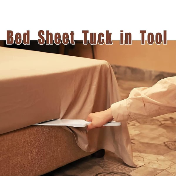 Seng Tuck Tool, Seng Tucking Paddle Tool Holder Rent Hardt Arbeidsbesparende Universal Bærbart Laken Skiftehjelper, Tuck Sheets For Change Sheets Bed