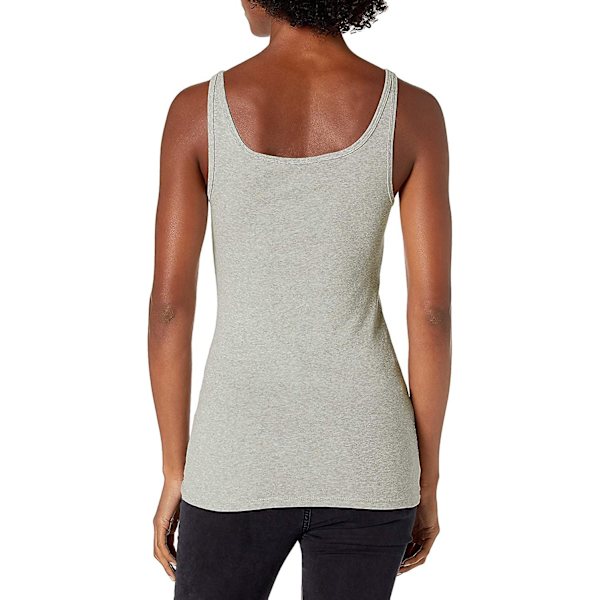 Slim-fit tanktopp med tynne stropper for kvinner, 2-pakning Style 10 L
