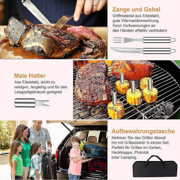 Grilli Työkalut, 25 kpl Grilli Setin Grilli Tarvike