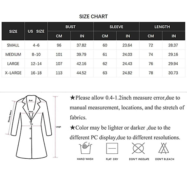 Kvinnors långärmad öppen framsida Casual Lös Mjuk Stickad Cardigan Tröja Ytterkläder Light Grey Large