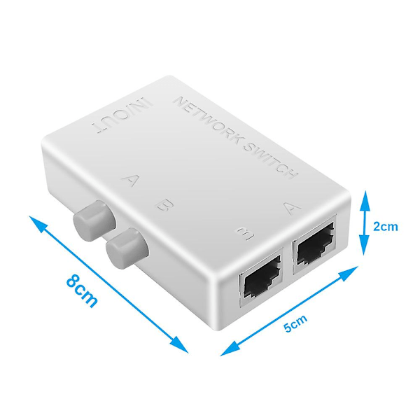 LAN Nettverk Switch Splitter Switch RJ45 UTP RJ45 LAN Nettverk Switch Cat Nettverk Switch Ekstern Intern