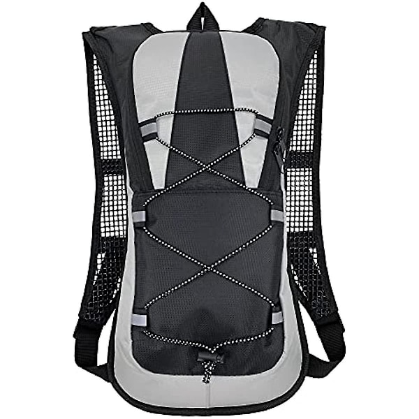 Ulkoilureppu Ultralight Vaellusreppu Kokoontaitettava Reppu Vedenpitävä Hengittävä Matkakassi Pyöräilykassi Blue