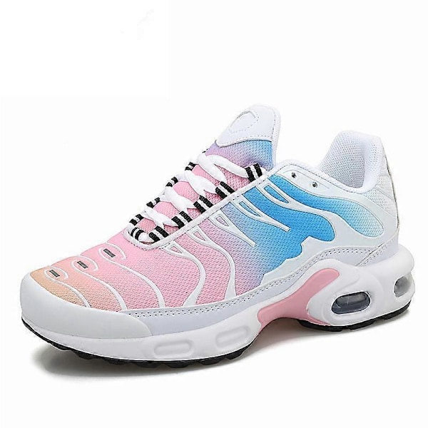 Herre Dame Air Sneakers Plattform Øke Løpesko Herresko Sport Damesko Blue EU41