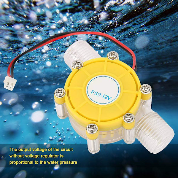 Mikro-hydro DC Pumpe Turbine Vandkraft Energi Generator (12v)