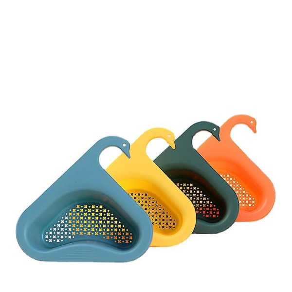 4-pack diskhoavloppskorg, svanavloppshållare, multifunktionell för diskho,
