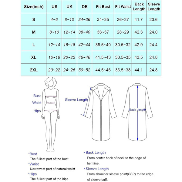 Essential Solid Öppen Front Maxi Lång Stickad Cardigan Tröja För Dam XL